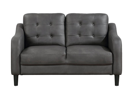 Mallory Gray Loveseat - Ornate Home