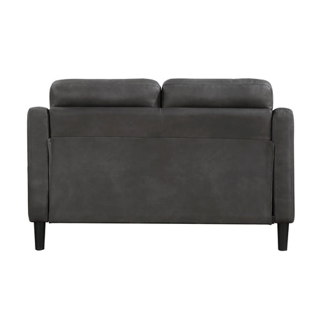 Mallory Gray Loveseat - Ornate Home