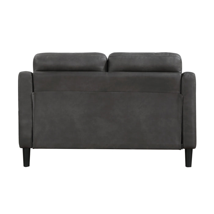 Mallory Gray Loveseat - Ornate Home