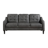 Mallory Gray Sofa & Loveseat - Ornate Home