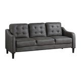 Mallory Gray Sofa & Loveseat - Ornate Home