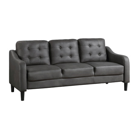 Mallory Gray Sofa & Loveseat - Ornate Home