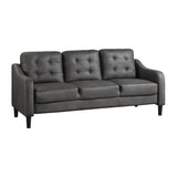 Mallory Gray Sofa - Ornate Home