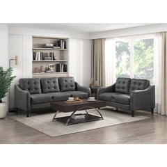Mallory Gray Sofa - Ornate Home