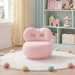 Mallow Brown Mini Kid's Swivel Chair - Ornate Home