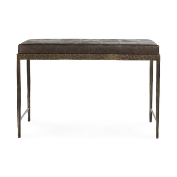 Malo Cocoa Brown Accent Bench - Ornate Home