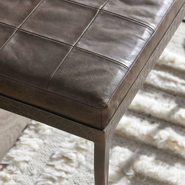 Malo Cocoa Brown Accent Bench - Ornate Home