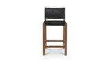 Malone Black Hair On Hide Counter Stool - Ornate Home