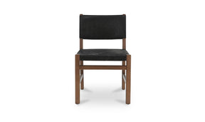 Malone Black Hair On Hide Dining Chair - Ornate Home