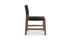Malone Black Hair On Hide Dining Chair - Ornate Home