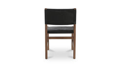 Malone Black Hair On Hide Dining Chair - Ornate Home