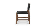 Malone Black Hair On Hide Dining Chair - Ornate Home