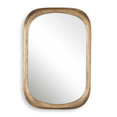 Malone Brass Mirror - Ornate Home