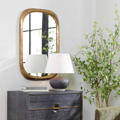 Malone Brass Mirror - Ornate Home