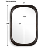 Malone Bronze Mirror - Ornate Home