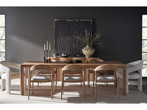 Malone Natural Oak Dining Table - Ornate Home