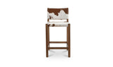 Malone Speckled Hair On Hide Counter Stool - Ornate Home