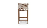 Malone Speckled Hair On Hide Counter Stool - Ornate Home