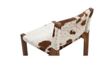 Malone Speckled Hair On Hide Counter Stool - Ornate Home
