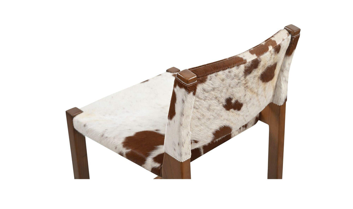 Malone Speckled Hair On Hide Counter Stool - Ornate Home