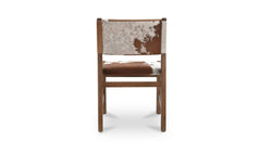 Malone Speckled Hair On Hide Dining Chair - Ornate Home