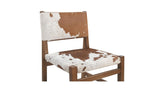 Malone Speckled Hair On Hide Dining Chair - Ornate Home
