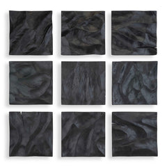 Malosi Black Wood Wall Decor (Set of 9) - Ornate Home