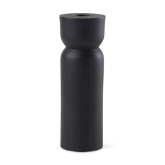 Malta Black Large Metal Candle Holder - Ornate Home