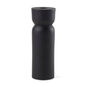 Malta Black Large Metal Candle Holder - Ornate Home