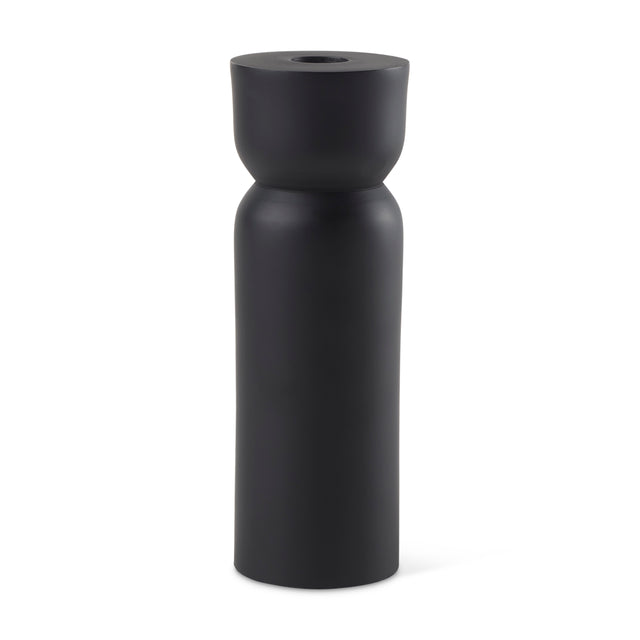 Malta Black Large Metal Candle Holder - Ornate Home