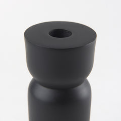 Malta Black Large Metal Candle Holder - Ornate Home