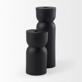 Malta Black Large Metal Candle Holder - Ornate Home