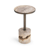 Malta Natural Small Accent Table - Ornate Home