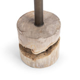 Malta Natural Small Accent Table - Ornate Home