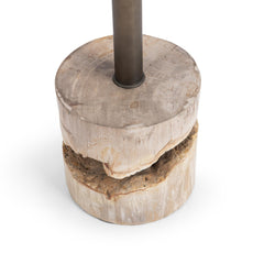 Malta Natural Small Accent Table - Ornate Home