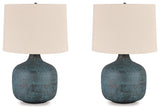 Malthace Patina Table Lamp (Set of 2) (Online Special Price) - Ornate Home