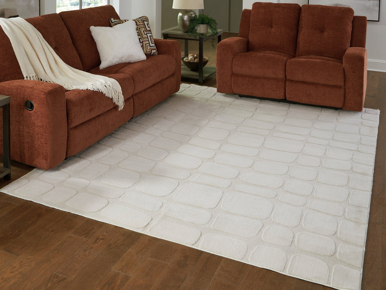 Malvinsboro Sandstone Washable Large Rug (Online Special Price) - Ornate Home