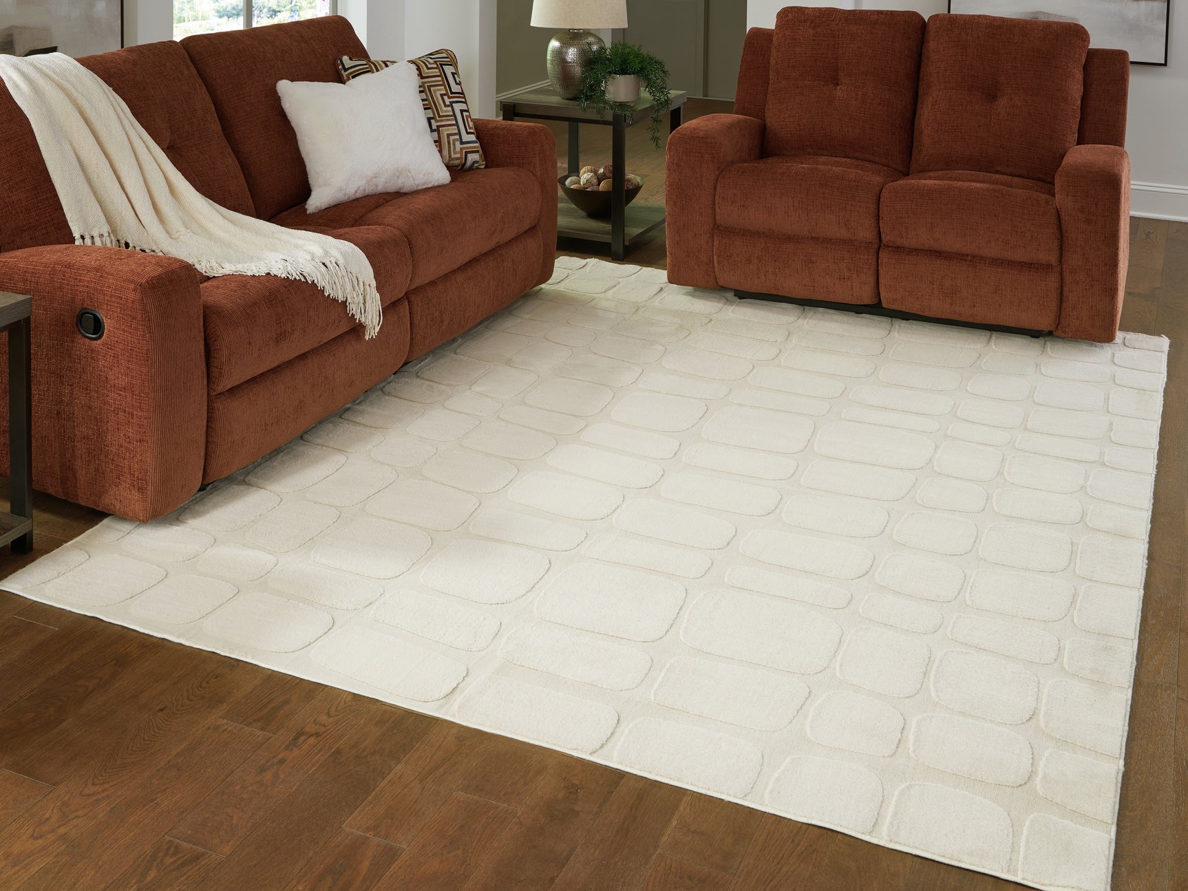 Malvinsboro Sandstone Washable Large Rug - Ornate Home