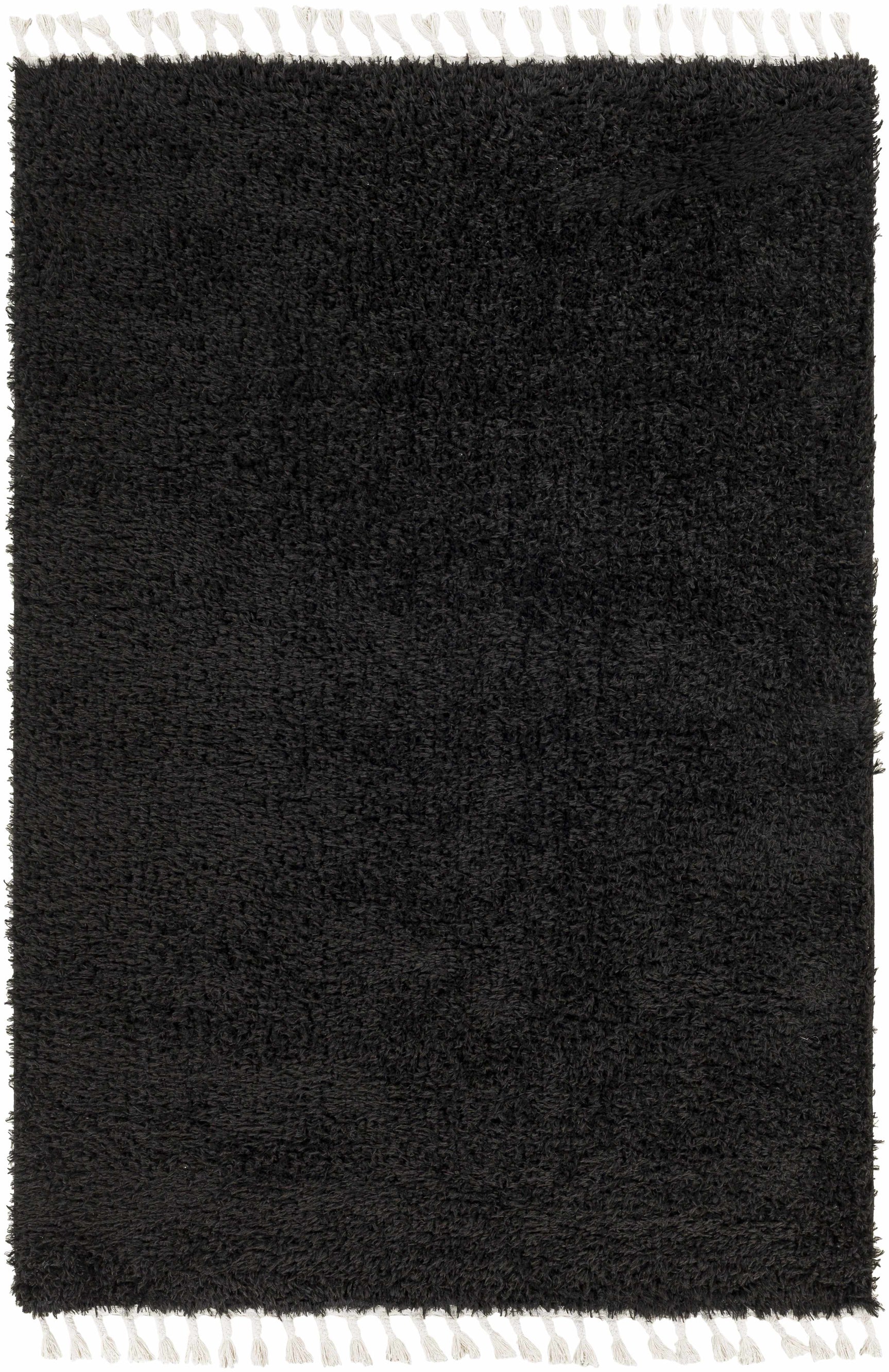 Mampurog Black Shag Rug - Clearance - Ornate Home
