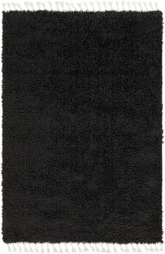 Mampurog Black Shag Rug - Clearance - Ornate Home