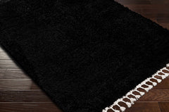 Mampurog Black Shag Rug - Clearance - Ornate Home