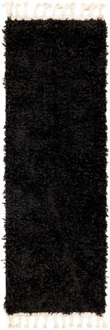 Mampurog Black Shag Rug - Clearance - Ornate Home