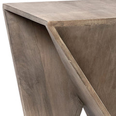 Manah Brown Side Table - Ornate Home