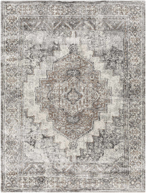 Manaring Charcoal Luxe Thick Area Rug - Clearance - Ornate Home