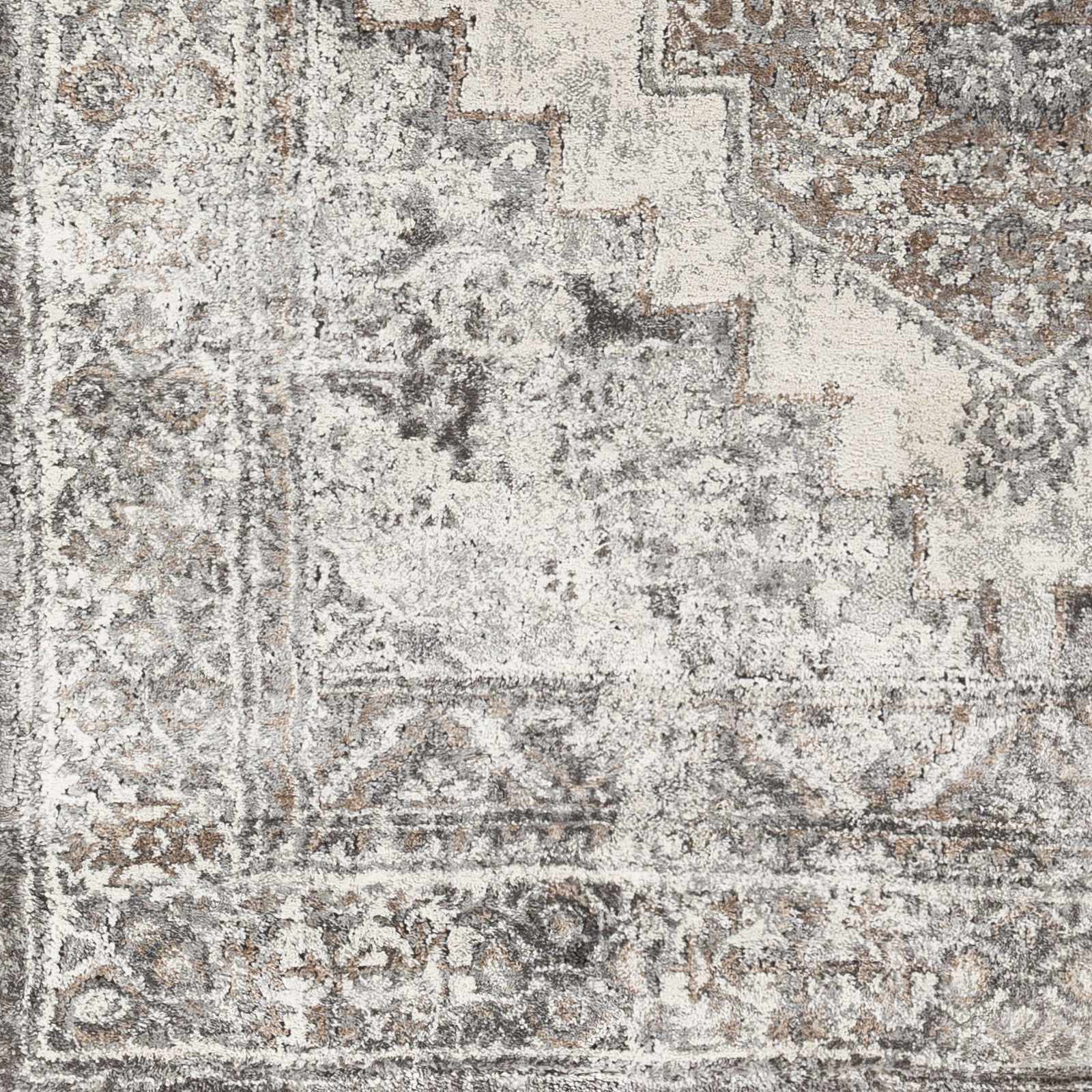 Manaring Charcoal Luxe Thick Area Rug - Clearance - Ornate Home