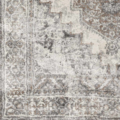 Manaring Charcoal Luxe Thick Area Rug - Clearance - Ornate Home