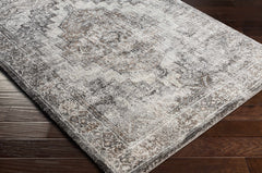 Manaring Charcoal Luxe Thick Area Rug - Clearance - Ornate Home