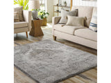 Manaring Charcoal Luxe Thick Area Rug - Ornate Home