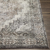 Manaring Charcoal Luxe Thick Area Rug - Ornate Home