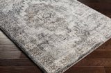 Manaring Charcoal Luxe Thick Area Rug - Ornate Home
